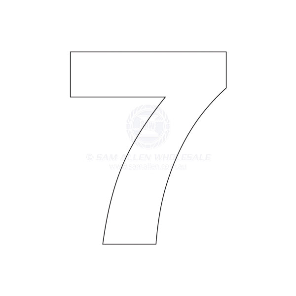NUMBERS - 3 INCH (76MM)