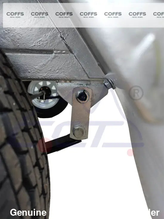 NON GENUINE 7×4 Premium Tilt Box Trailer With 7 Leaf Springs and Jockey Wheel ATM 750kg Box Trailer