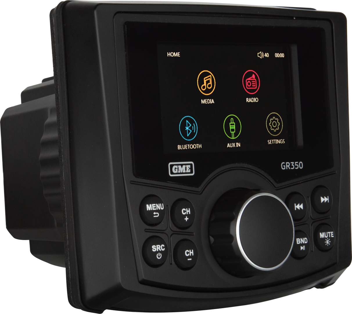 Bluetooth AM/FM Marine Stereo - Black GR350BTB