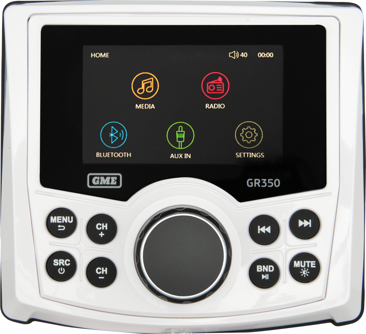Bluetooth AM/FM Marine Stereo - White GR350BTW Souders fishfingers