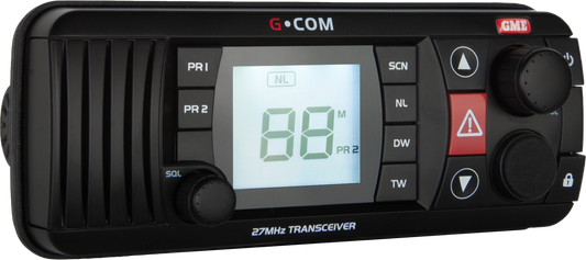 GX400B 27MHz Fixed Mount Marine Radio - Black Fixed communication