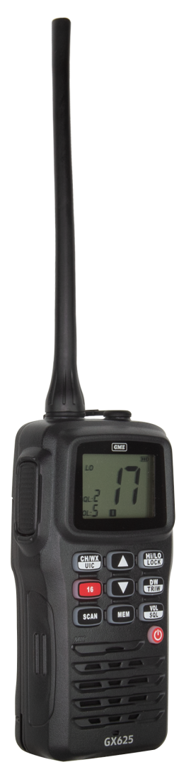 GX625 5/1 Watt Handheld VHF Marine Radio Fixed communication