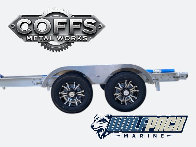 WP2022 Alloy dual axle trailer suits boats 6m to 6.5m