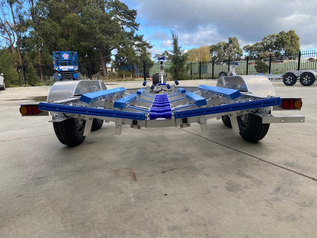 WP2022 Alloy dual axle trailer suits boats 6m to 6.5m