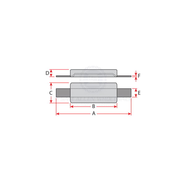 ANODES - ZINC RECTANGLE BLOCK WITH STRAP