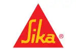 Red triangular logo with the word ’sika’ in yellow script inside.