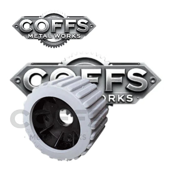 Ribbed Wobble Roller GREY – 26mm ID boat trailer roller