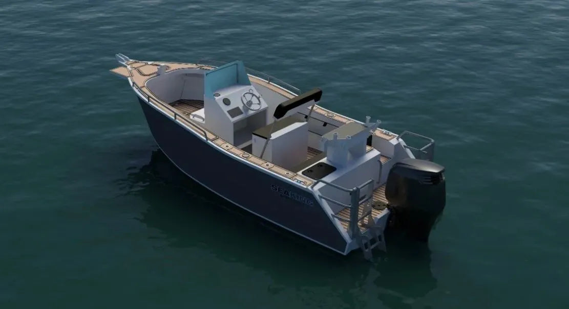 Shadow 550- Coffs Metal Works Boats WPM Edition aluminum boat