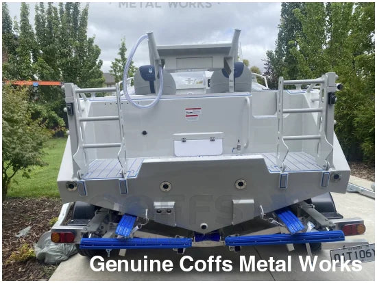 Shadow 550 side console- Coffs Metal Works Boats WPM Edition aluminum boat