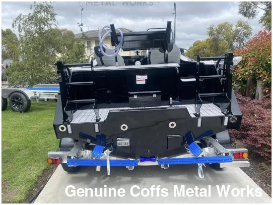 Shadow 550 side console- Coffs Metal Works Boats WPM Edition aluminum boat