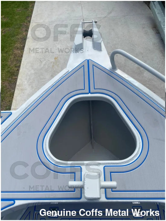 Shadow 550 side console- Coffs Metal Works Boats WPM Edition aluminum boat