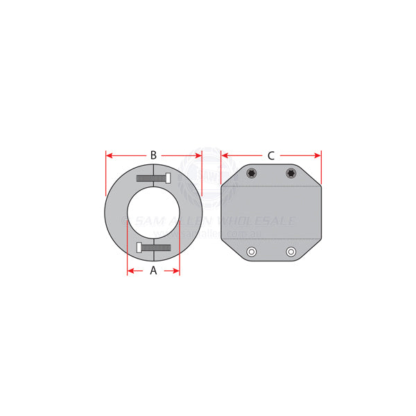ANODES - ZINC SHAFT IMPERIAL AND METRIC