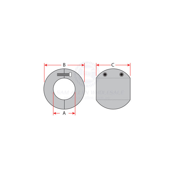 ANODES - ZINC SHAFT IMPERIAL AND METRIC