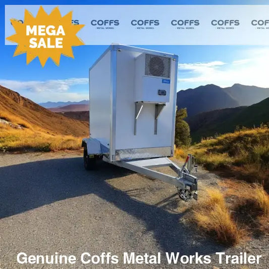 Single Axle Cold Room/Freezer Trailer – 1020kg ATM Cool room