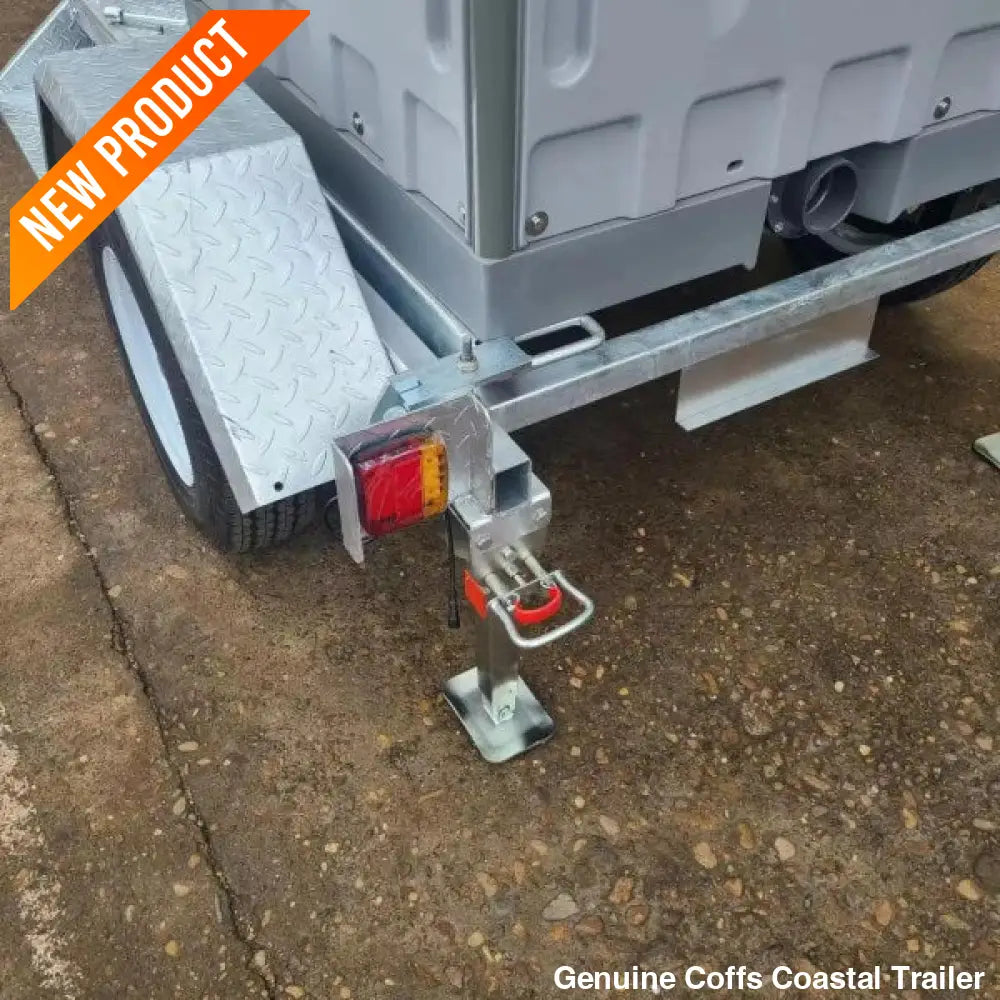 Single Toilet Trailer ATM 750KG toilet shower trailer