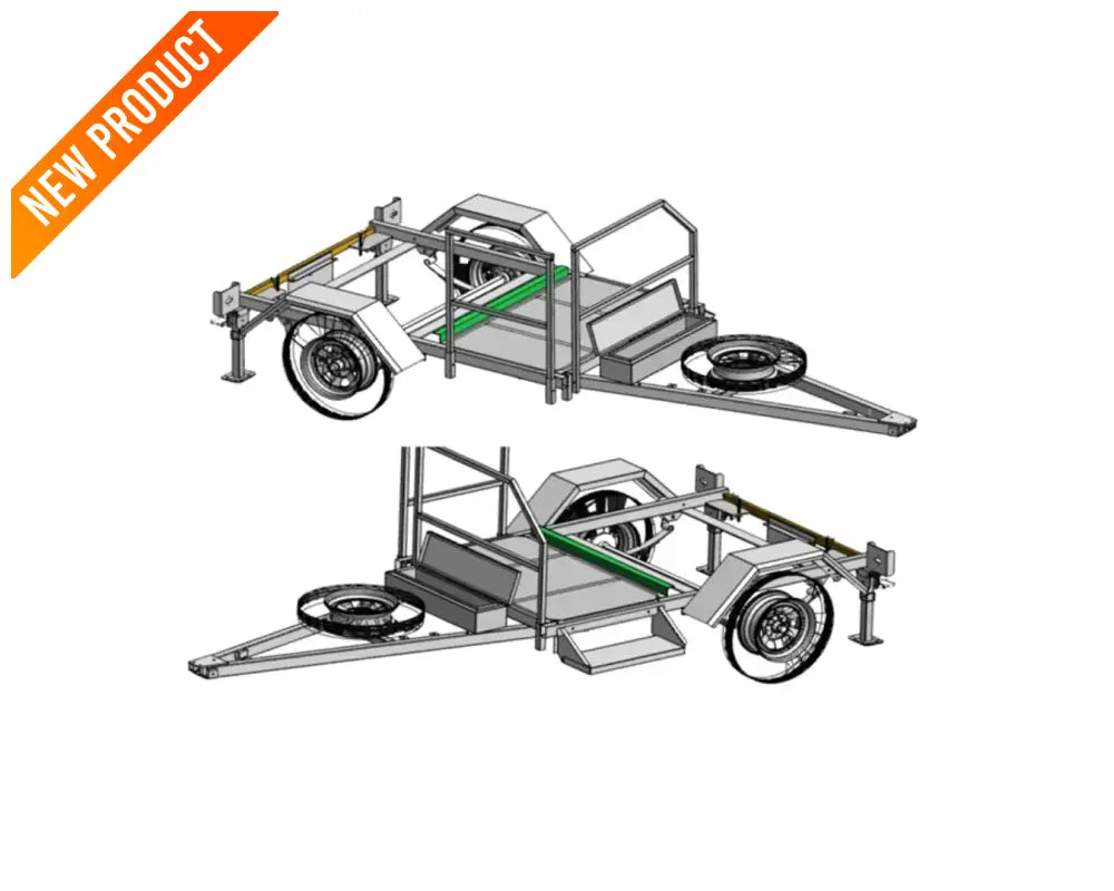 Single Toilet Trailer ATM 750KG toilet shower trailer