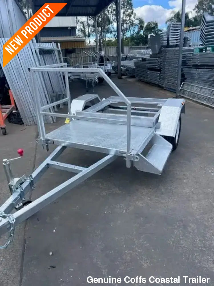 Single Toilet Trailer ATM 750KG toilet shower trailer