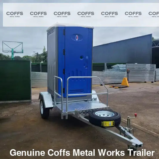 Single Toilet Trailer ATM 750KG toilet shower trailer