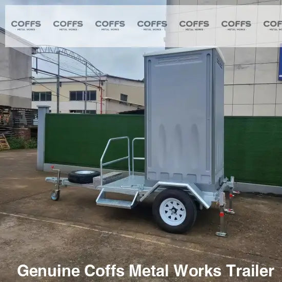 Single Toilet Trailer ATM 750KG toilet shower trailer
