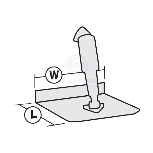 LENCO TRIM TAB KIT - REVERSE MOUNT - WITHOUT SWITCH