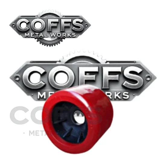 smoth Wobble Roller red – 20mm ID boat trailer roller