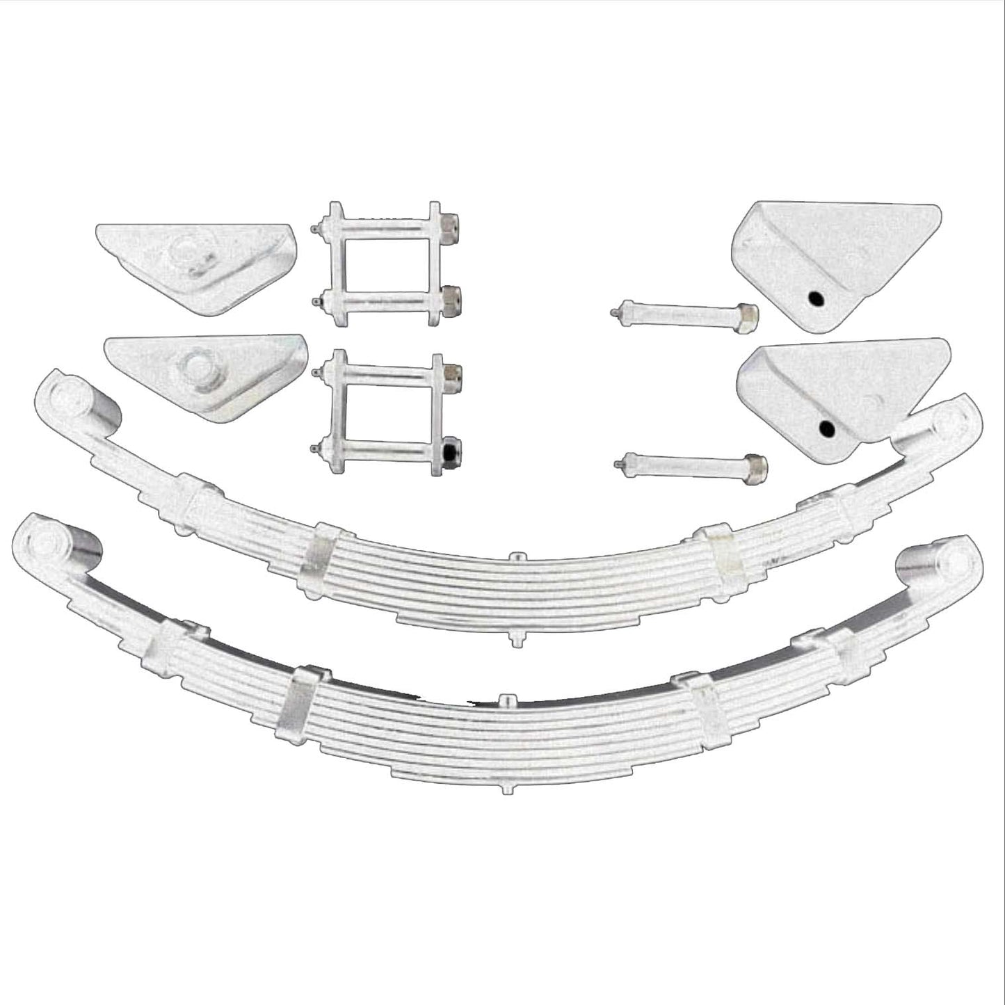 2 x 1150kg|Galvanised 60 x 7mm Outback Rebound Off-Road Camper-Boat Spring Kits