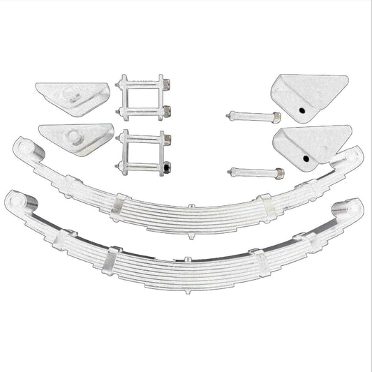 2 x 1150kg|Galvanised 60 x 7mm Outback Rebound Off-Road Camper-Boat Spring Kits