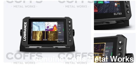 The Elite Fishing System 7in fish finder