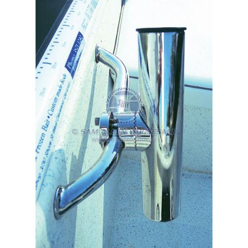 RELAXN ROD HOLDER 32 - CLAMP ON ADJUSTABLE STAINLESS STEEL