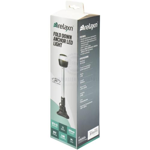 RELAXN LED - ANCHOR LIGHTS - H/D FOLD DOWN BASE