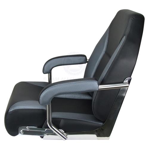 RELAXN SEATS - PELAGIC SERIES - HIGH BACK Black Dark Grey Carbon boat seats