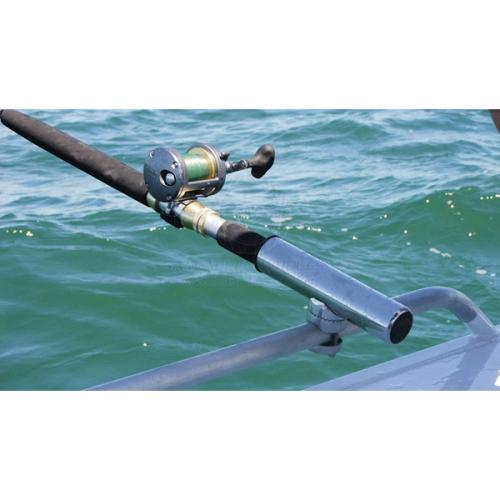 RELAXN ROD HOLDER 32 - CLAMP ON ADJUSTABLE STAINLESS STEEL