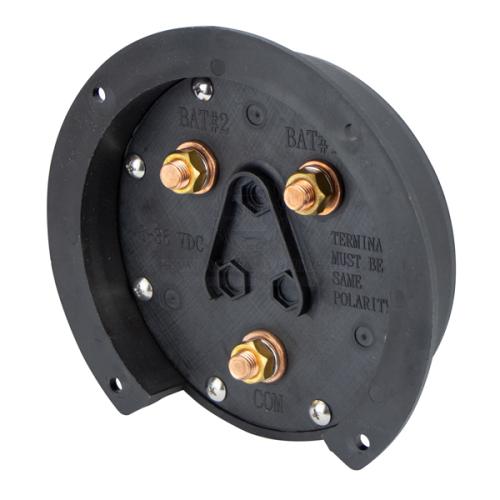 BATTERY SWITCH - 4 POSITION - HD - SEMI RECESSED