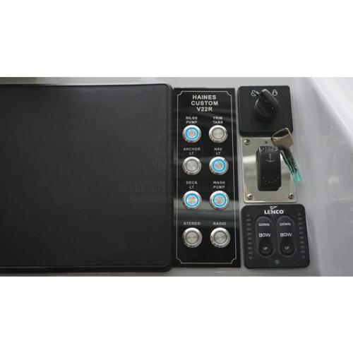 RELAXN 20A PUSH BUTTON SWITCHES - STAINLESS STEEL - PRE-WIRED