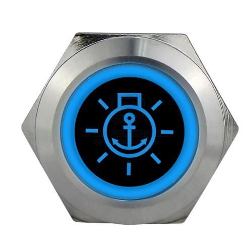 RELAXN 20A PUSH BUTTON SWITCHES - STAINLESS STEEL