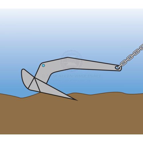ANCHORS - DELTA STYLE STAINLESS STEEL