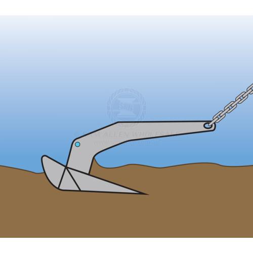 ANCHORS - DELTA STYLE STAINLESS STEEL