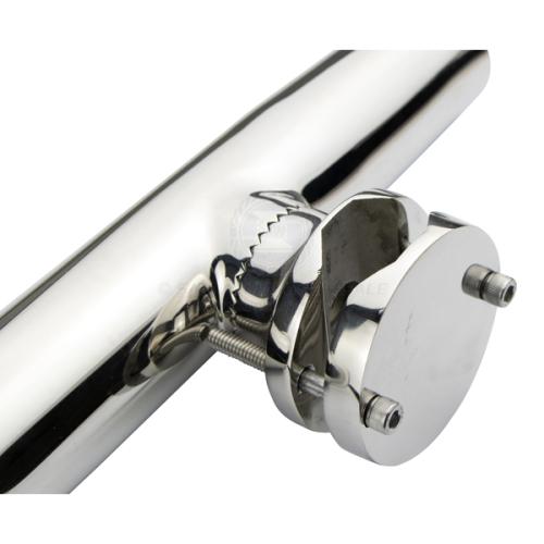 ROD HOLDER - 25-50MM CLAMP ON ADJUSTABLE SS
