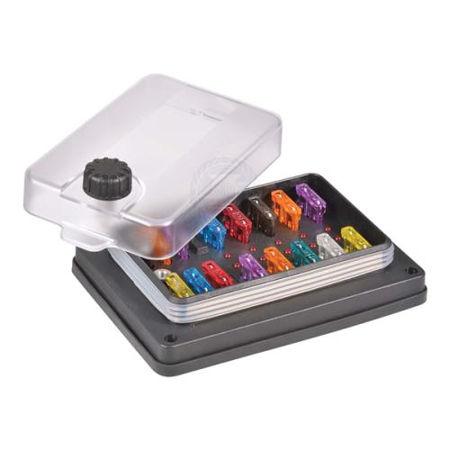 NARVA 10-WAY WEATHERPROOF STANDARD ATS BLADE FUSE boat phone chargers