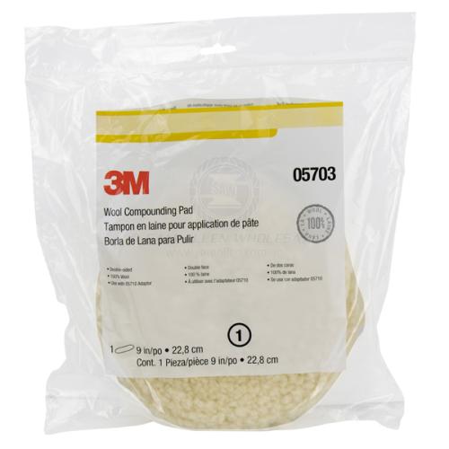3M SUPERBUFF 100% WOOL COMPOUND PAD