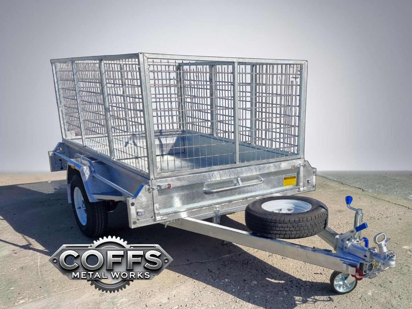 Premium HD 1400kg Box Trailers 7x4