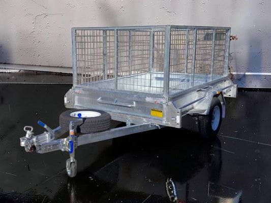 Premium 10×5 Tandem Box Trailer Dual 2000kg ATM