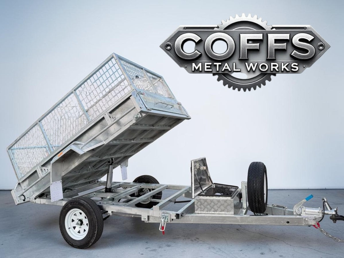 8×5 Hydraulic Tipper Box Trailer – ATM 1400kg single