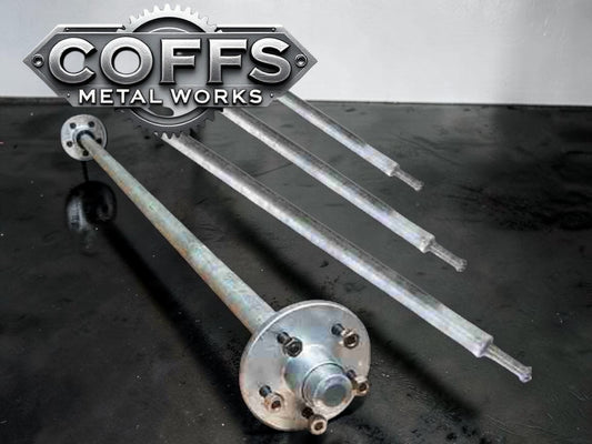 81 inch - 2057mm Axle|50mm Square Hollow|Ford Bearings