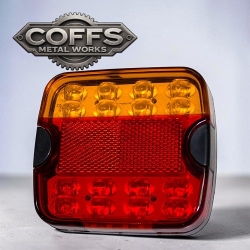 10 Series Left Hand LED Combo Trailer Lamp - Stop / Tail / Indicator