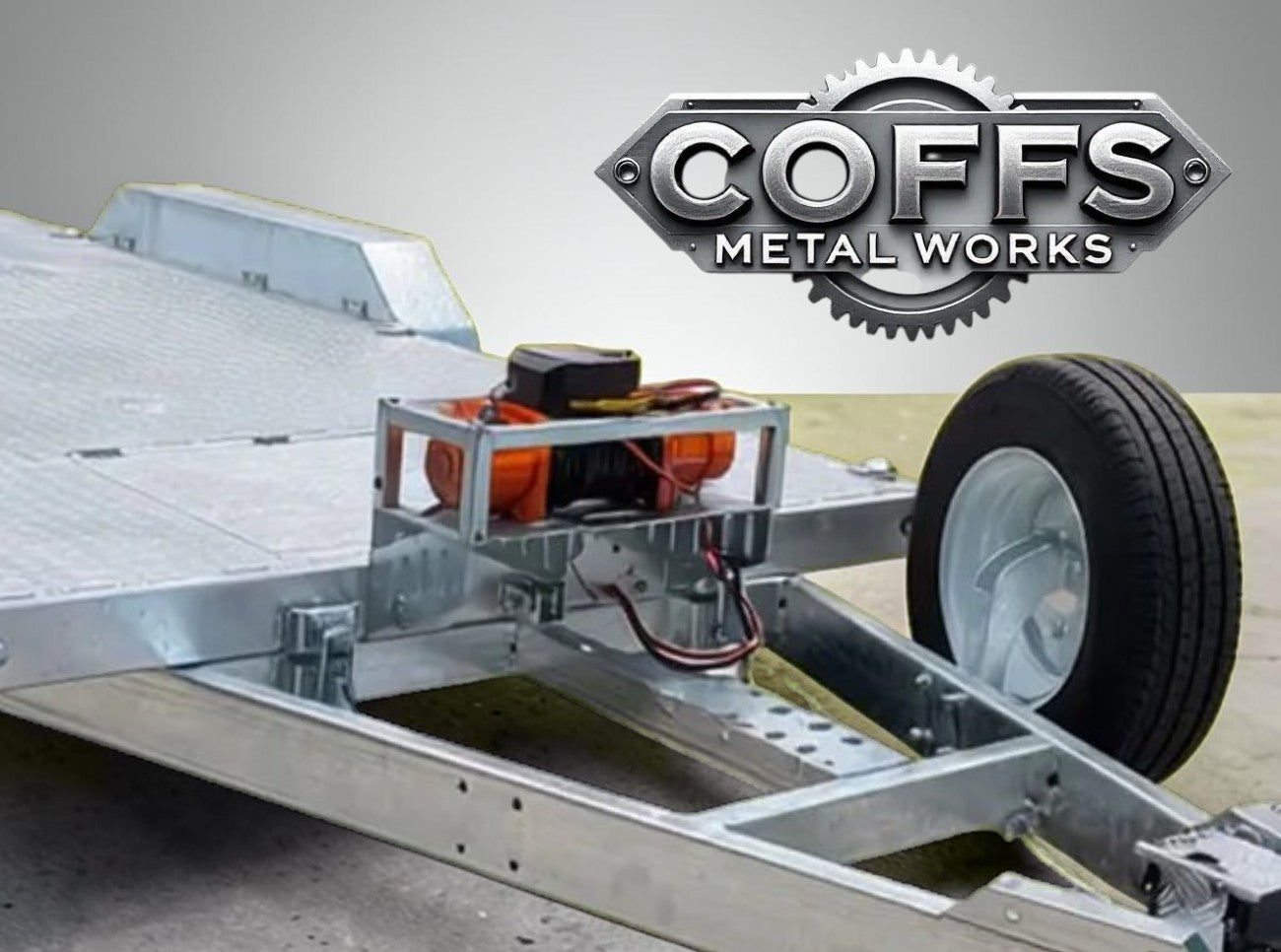 Hydraulic Tipper Car Trailer For Sale Deck size 16.4×6.6ft (5X2m) 3500KG/4500KG