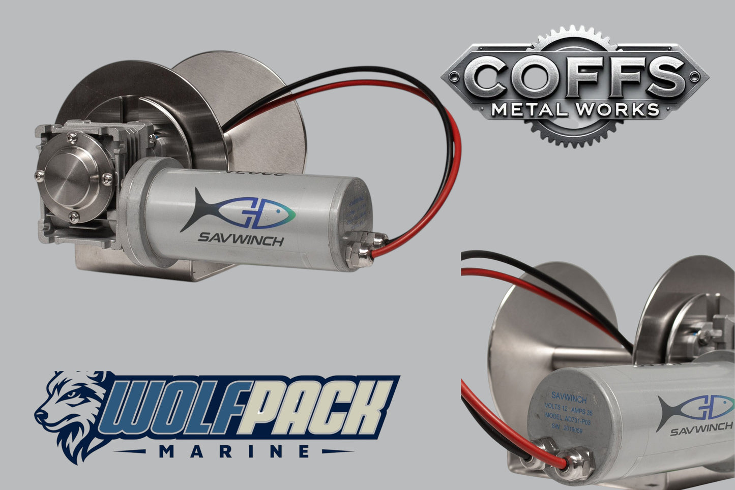 1500 CS Drum Anchor Winch