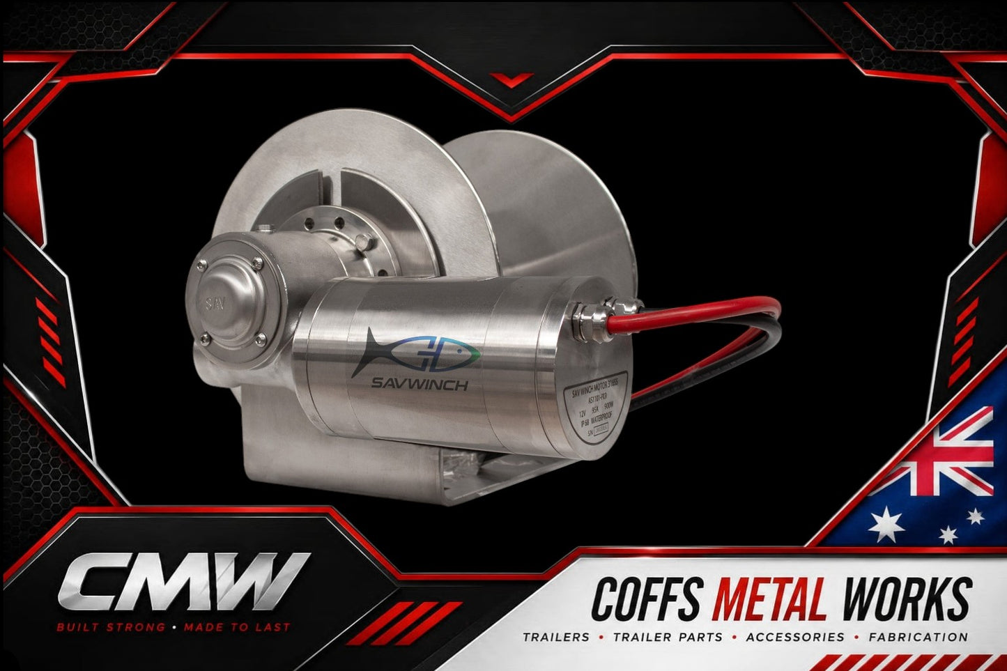1000 SSS Drum Anchor Winch