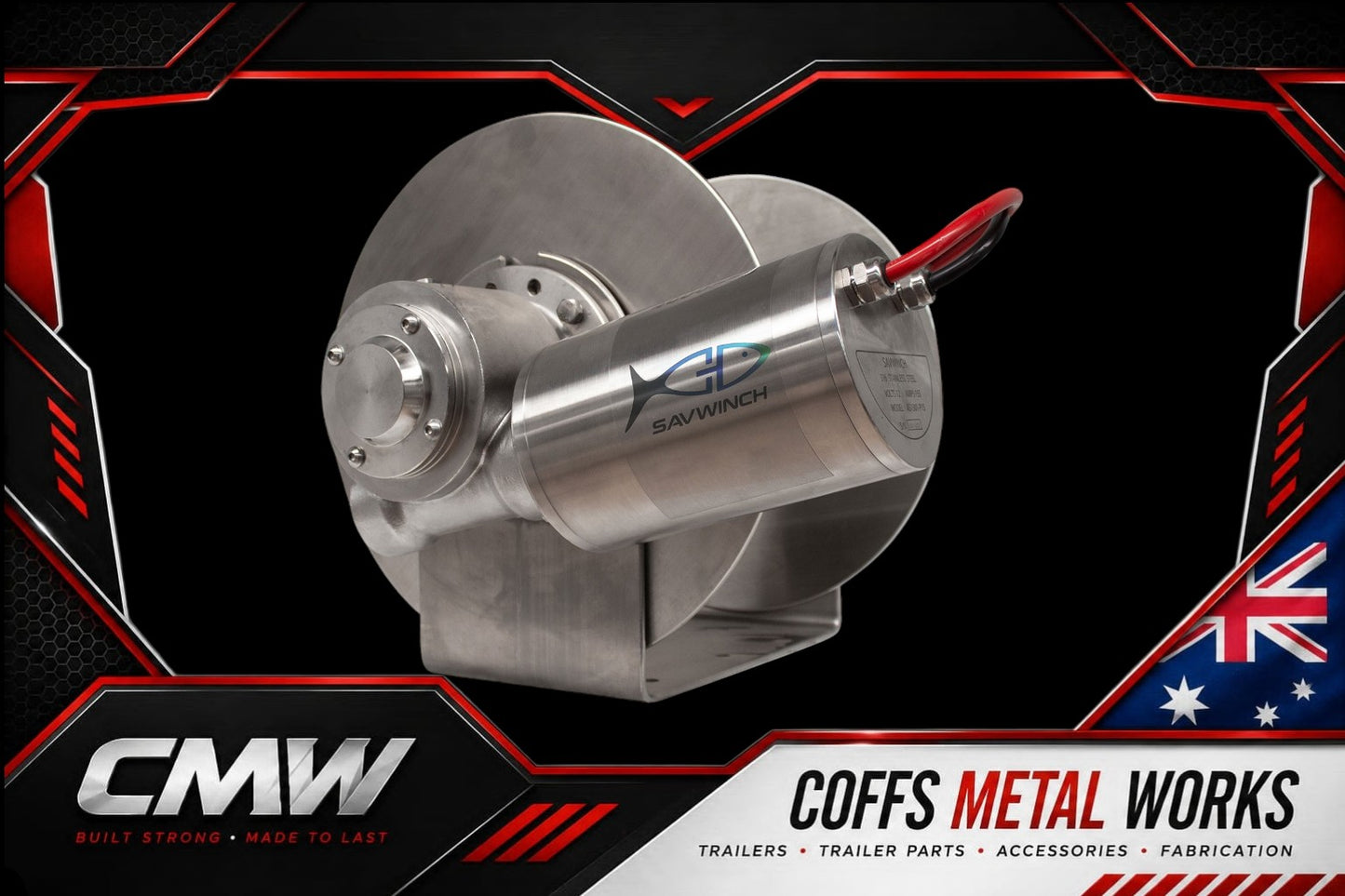 4000 SSS Drum Anchor Winch