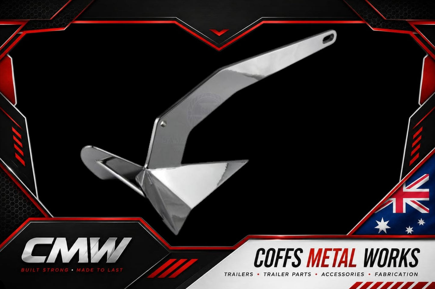 ANCHORS - DELTA STYLE STAINLESS STEEL